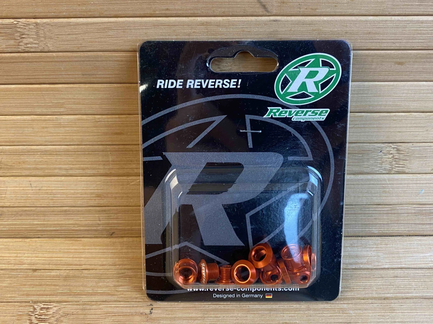 Reverse Kettenblattschrauben-Set (4 Stk.) Orange 3 Reverse Kettenblattschrauben-Set (4 Stk.) Orange