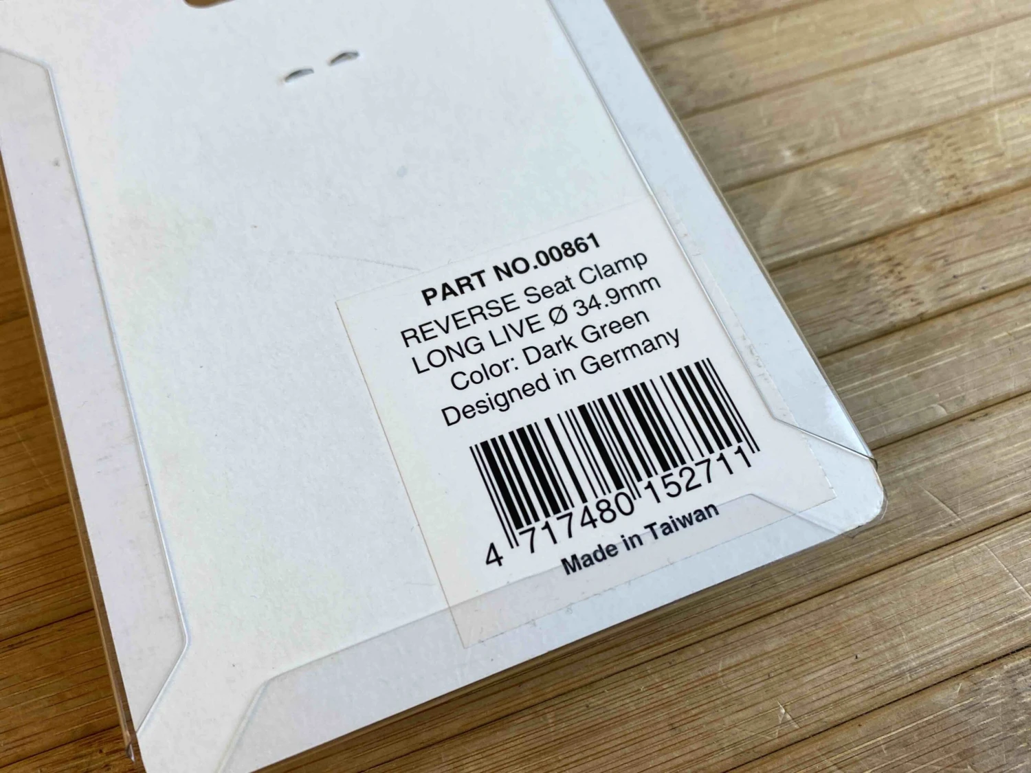 Reverse Long Life Ø34,9mm Sattelklemme Dark Green 4 Reverse Long Life Ø34,9mm Sattelklemme Dark Green – Bild 2