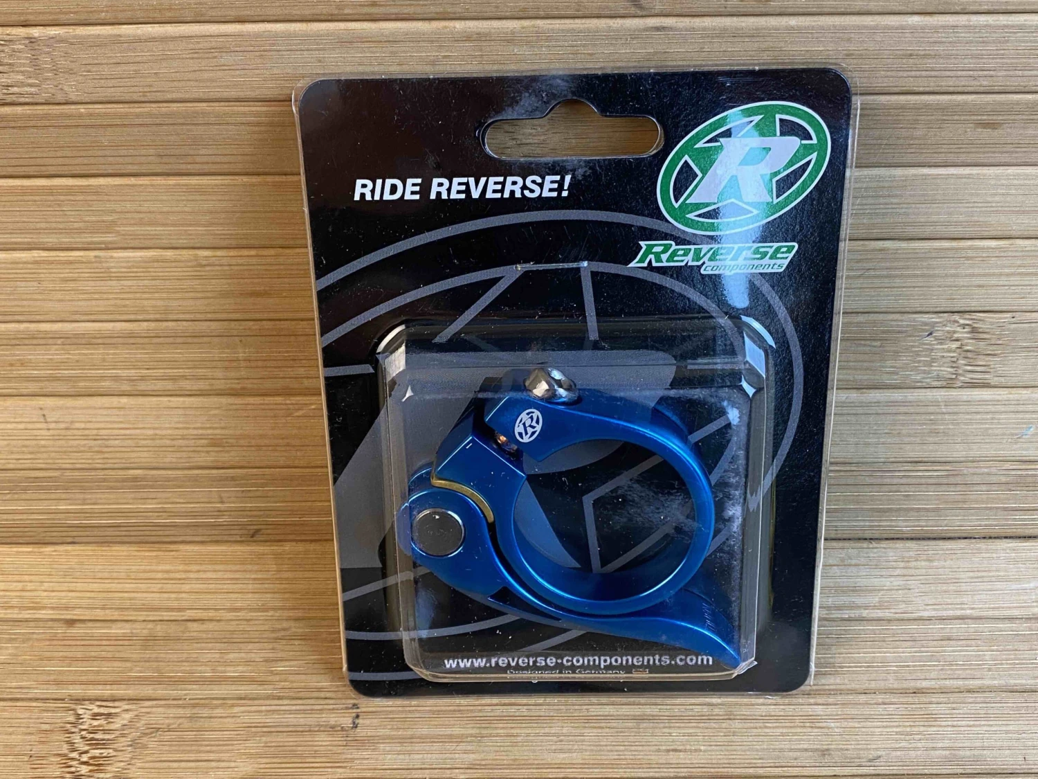 Reverse Long Life Ø34,9mm Sattelklemme Dark Blue 3 Reverse Long Life Ø34,9mm Sattelklemme Dark Blue