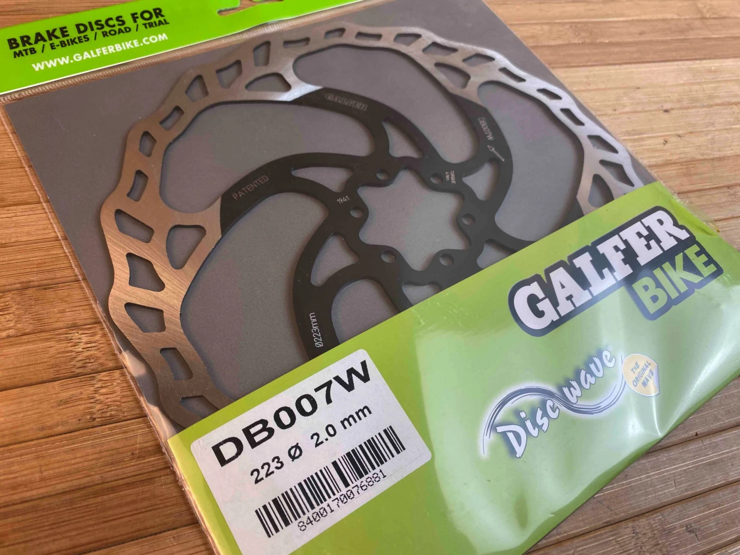 Galfer Bremsscheibe / Disc 223mm 4 Galfer Bremsscheibe / Disc 223mm – Bild 2