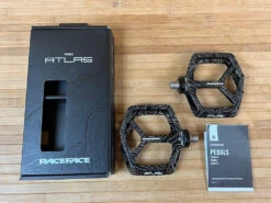 Race Face Atlas 2022 Black Plattformpedale / Pedale
