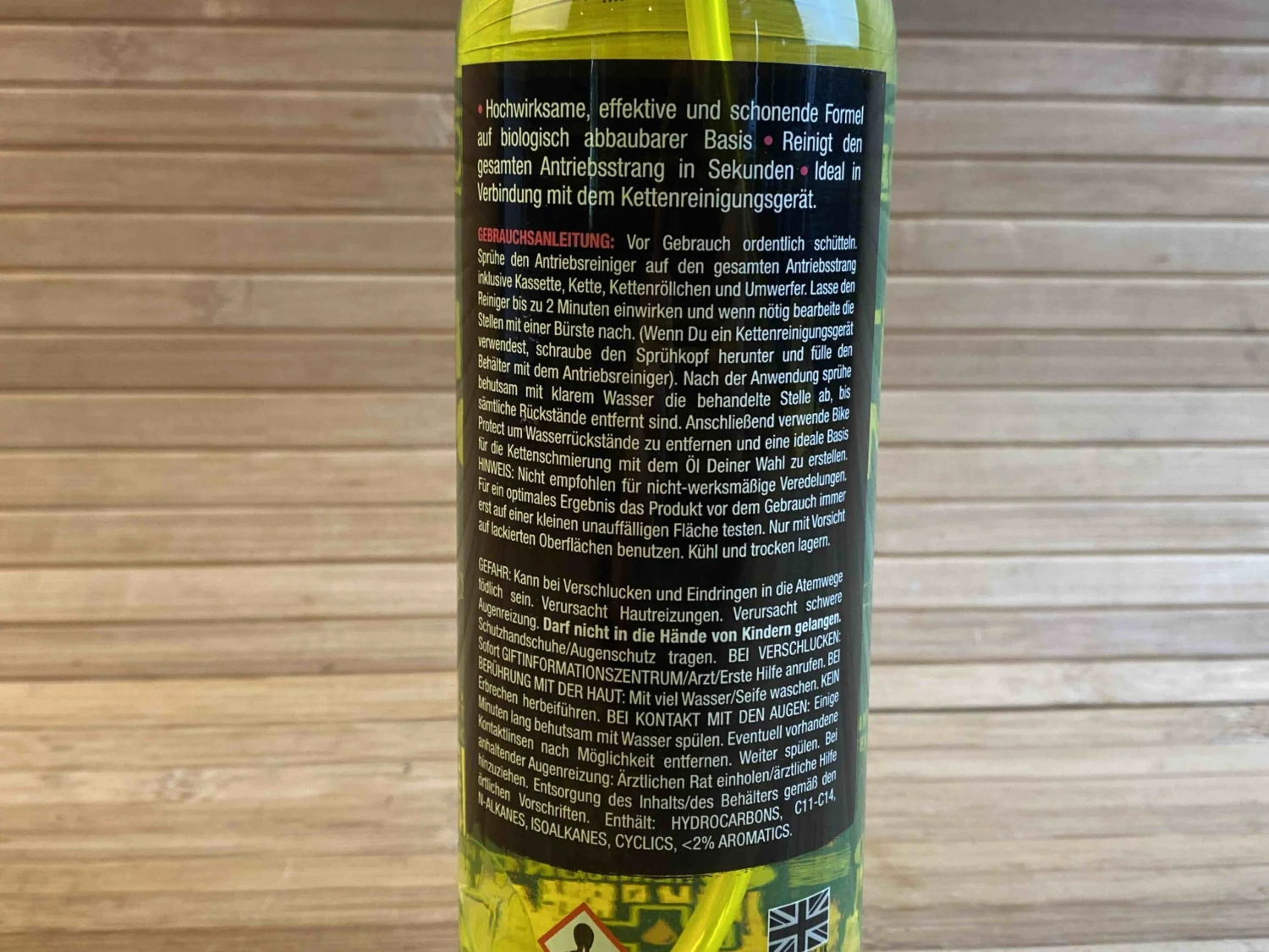 Muc-Off Muc Off Drivetrain Cleaner 500ml Sprühflasche 5 Muc-Off Muc Off Drivetrain Cleaner 500ml Sprühflasche – Bild 3