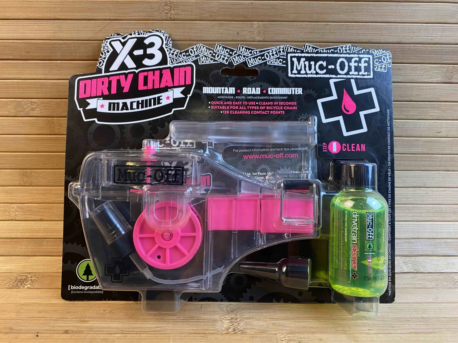 Muc-Off Muc Off X3 Chain Cleaning Device (Filth Remover) 3 Muc-Off Muc Off X3 Chain Cleaning Device (Filth Remover)