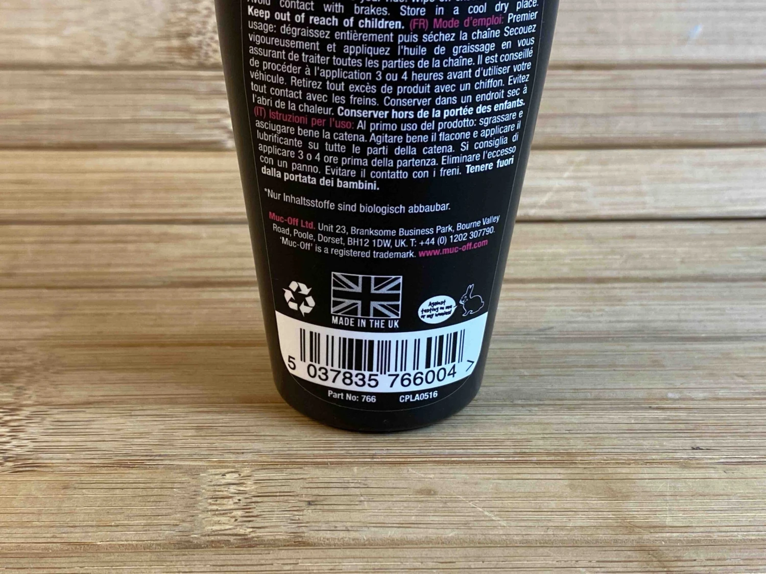 Muc-Off Muc Off Dry Lube Kettenöl 50ml 6 Muc-Off Muc Off Dry Lube Kettenöl 50ml – Bild 4