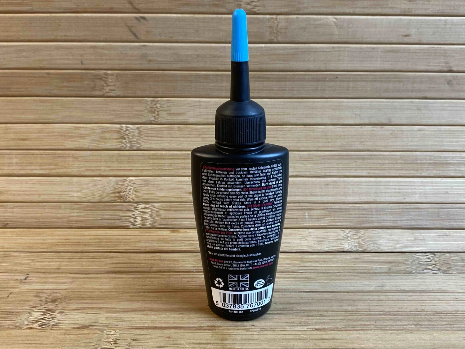 Muc-Off Muc Off Wet Lube 50ml Kettenöl 5 Muc-Off Muc Off Wet Lube 50ml Kettenöl – Bild 3