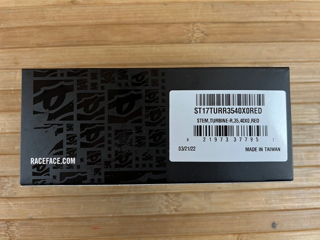 Race Face Turbine R Vorbau Red 40mm / 35mm 10 Race Face Turbine R Vorbau Red 40mm / 35mm – Bild 8