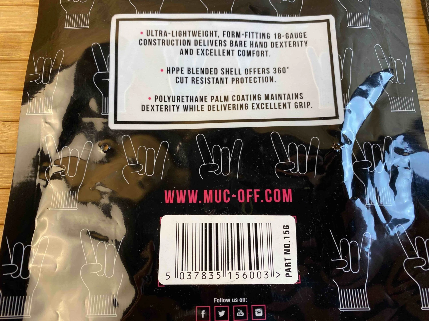 Muc-Off Muc Off Mechanics Glove Gr. XXL 6 Muc-Off Muc Off Mechanics Glove Gr. XXL – Bild 4