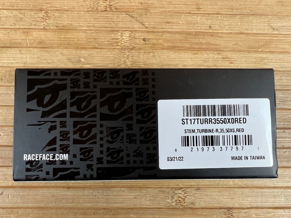 Race Face Turbine R Vorbau Red 50mm / 35mm 10 Race Face Turbine R Vorbau Red 50mm / 35mm – Bild 8