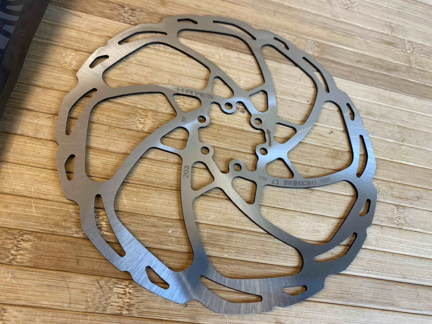 Hayes D-Series Bremsscheibe / Disc Dominion 203mm 8" 4 Hayes D-Series Bremsscheibe / Disc Dominion 203mm 8" – Bild 2