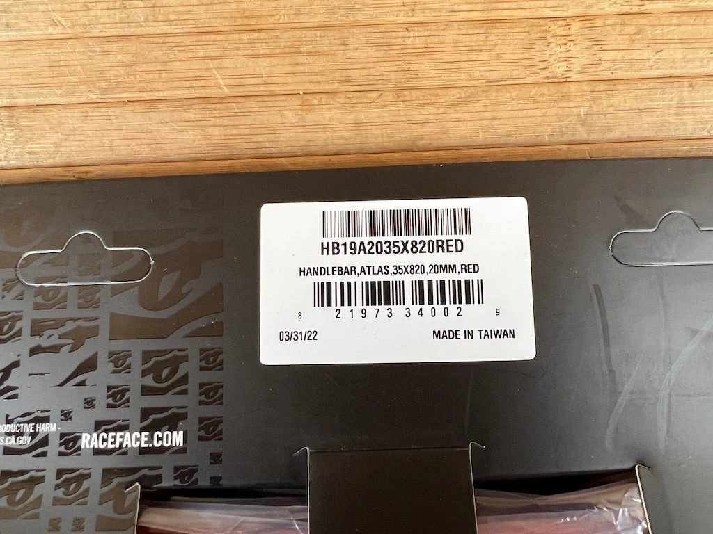 Race Face Atlas Lenker Red 820mm / 35mm / 20mm Rise 8 Race Face Atlas Lenker Red 820mm / 35mm / 20mm Rise – Bild 6