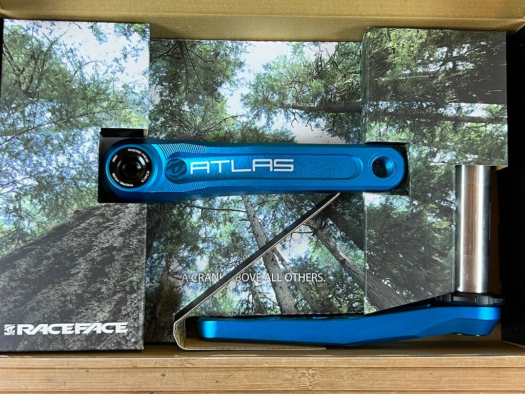 Race Face Atlas Kurbel 170mm Blue 9 Race Face Atlas Kurbel 170mm Blue – Bild 7