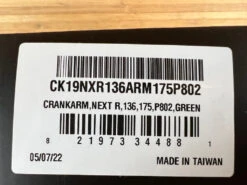 Race Face Next R Carbon Kurbelset 175mm 68/73mm Green -Reverse Verkäufe IMG 7458