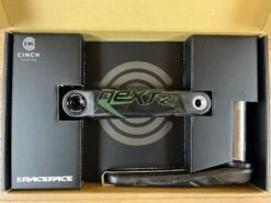 Race Face Next R Carbon Kurbelset 175mm 68/73mm Green -Reverse Verkäufe IMG 7459