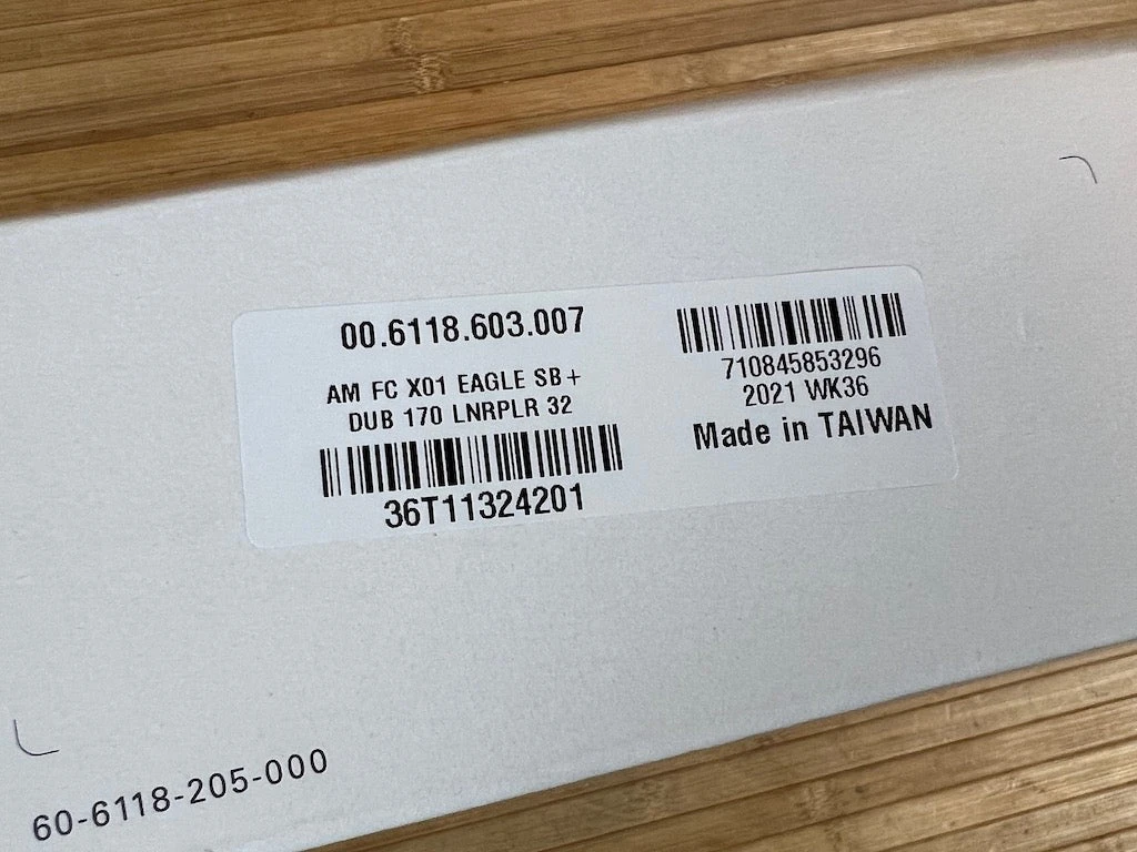 SRAM XO1 Carbon Eagle DUB Kurbel 170mm DUB 32T SB+ 12 SRAM XO1 Carbon Eagle DUB Kurbel 170mm DUB 32T SB+ – Bild 10