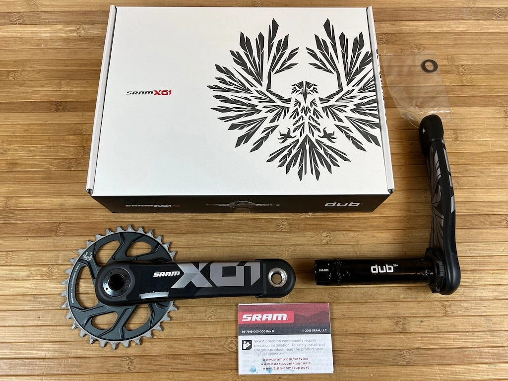 SRAM XO1 Carbon Eagle DUB Kurbel 170mm DUB 32T SB+ 3 SRAM XO1 Carbon Eagle DUB Kurbel 170mm DUB 32T SB+