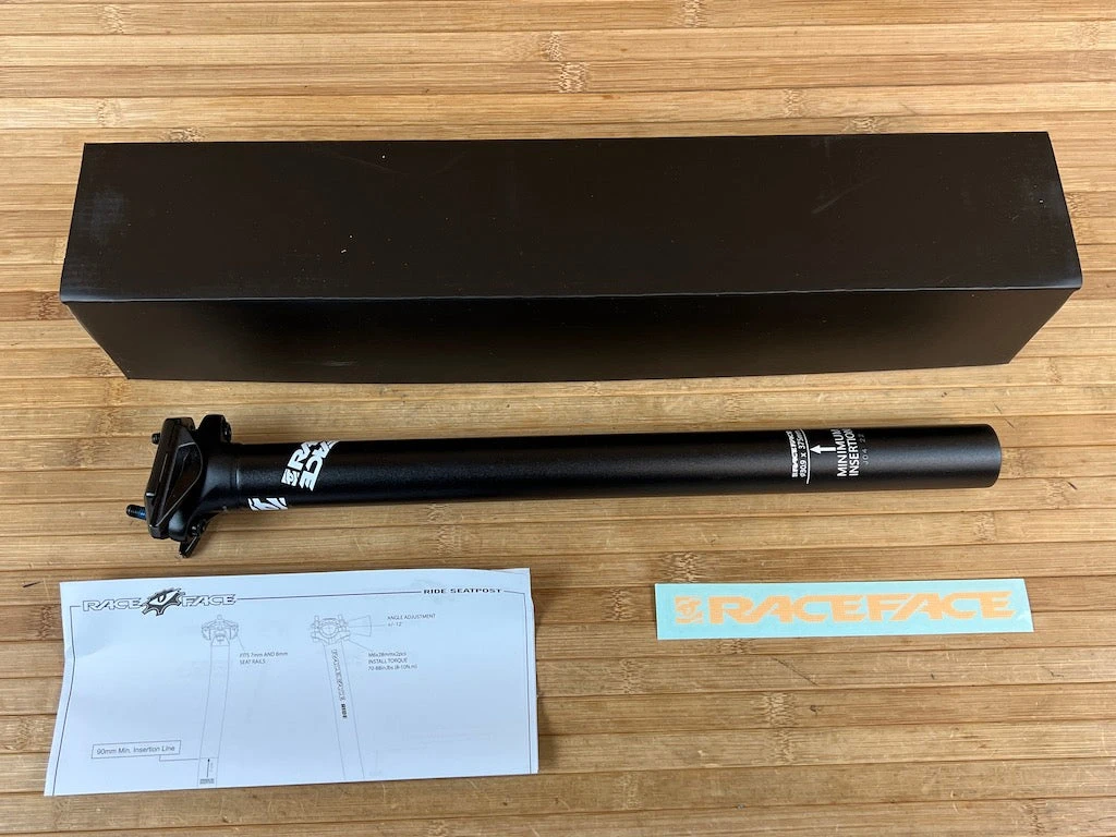 Race Face Ride XC Sattelstütze 30,9mm / 375mm Black 3 Race Face Ride XC Sattelstütze 30,9mm / 375mm Black