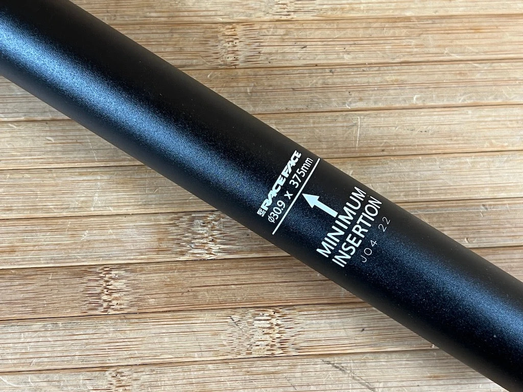 Race Face Ride XC Sattelstütze 30,9mm / 375mm Black 5 Race Face Ride XC Sattelstütze 30,9mm / 375mm Black – Bild 3