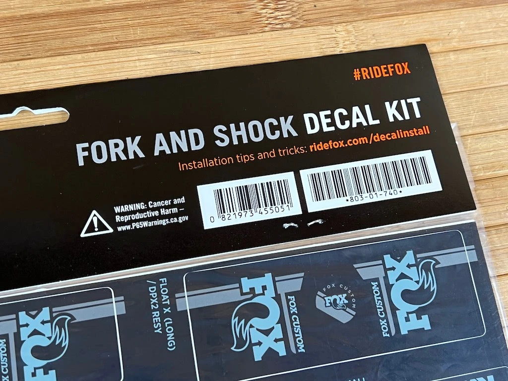 FOX Decal Kit Dekorbogen 2021 Custom Storm Blue 5 FOX Decal Kit Dekorbogen 2021 Custom Storm Blue – Bild 3