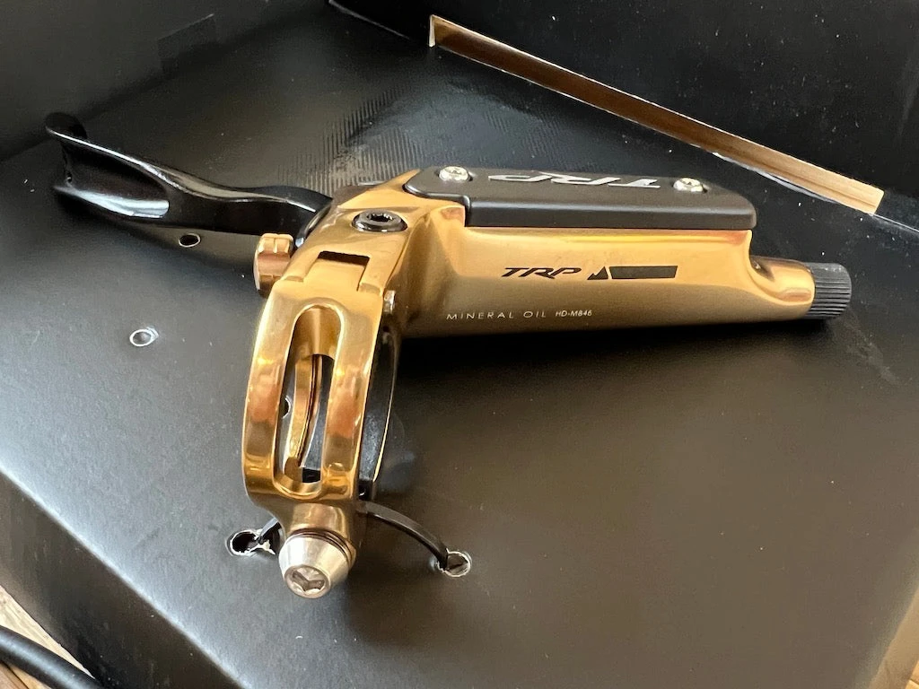 TRP DH-R EVO GOLD HD-M846 Bremse VR Hebel Links 9 TRP DH-R EVO GOLD HD-M846 Bremse VR Hebel Links – Bild 7