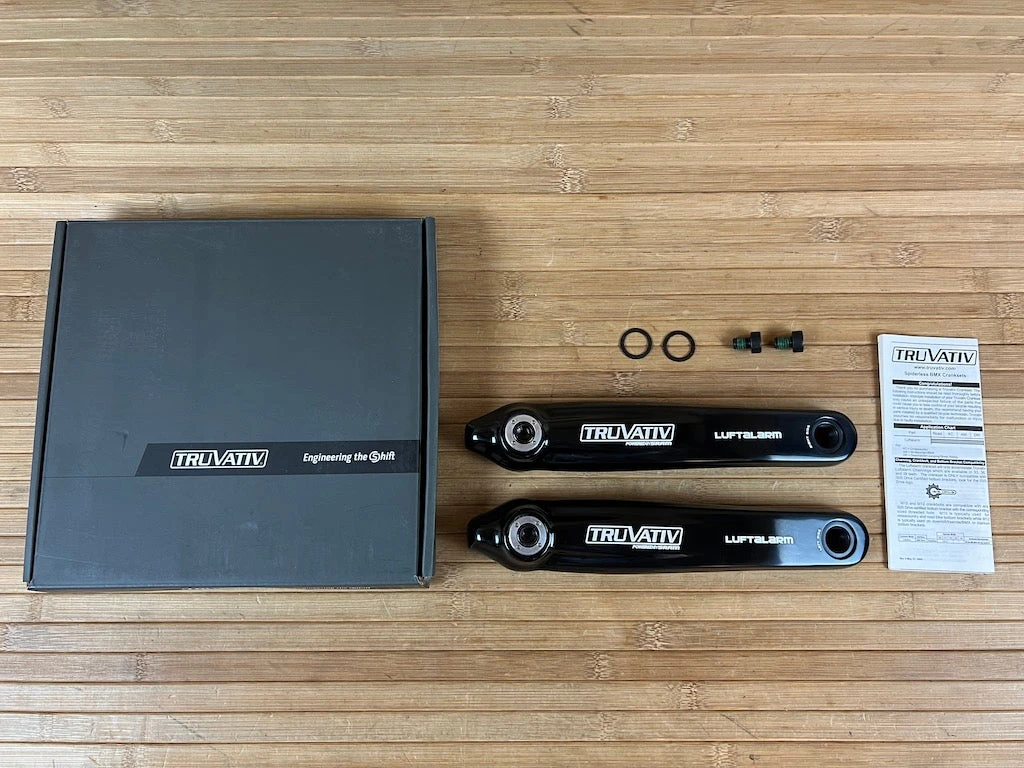 SRAM Truvativ Luftalarm 1.1 Kurbel 175mm Schwarz ISIS 3 SRAM Truvativ Luftalarm 1.1 Kurbel 175mm Schwarz ISIS