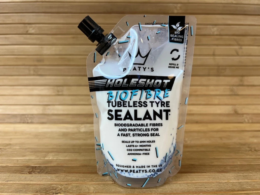 Peaty's Holeshot BioFibre Tubeless Tire Sealant 120ml Dichtmilch 3 Peaty's Holeshot BioFibre Tubeless Tire Sealant 120ml Dichtmilch