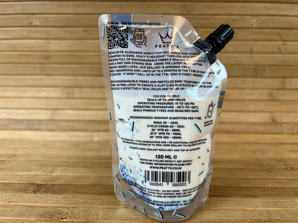 Peaty's Holeshot BioFibre Tubeless Tire Sealant 120ml Dichtmilch 4 Peaty's Holeshot BioFibre Tubeless Tire Sealant 120ml Dichtmilch – Bild 2