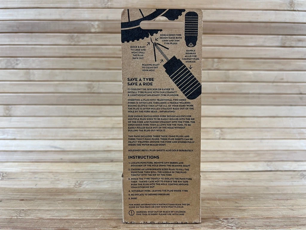 Peaty's Holeshot Tubeless Puncture Plugger Reparatur Kit Matte Emerald 4 Peaty's Holeshot Tubeless Puncture Plugger Reparatur Kit Matte Emerald – Bild 2