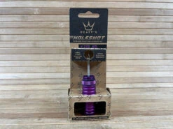 Peaty's Holeshot Tubeless Puncture Plugger Reparatur Kit Matte Violet