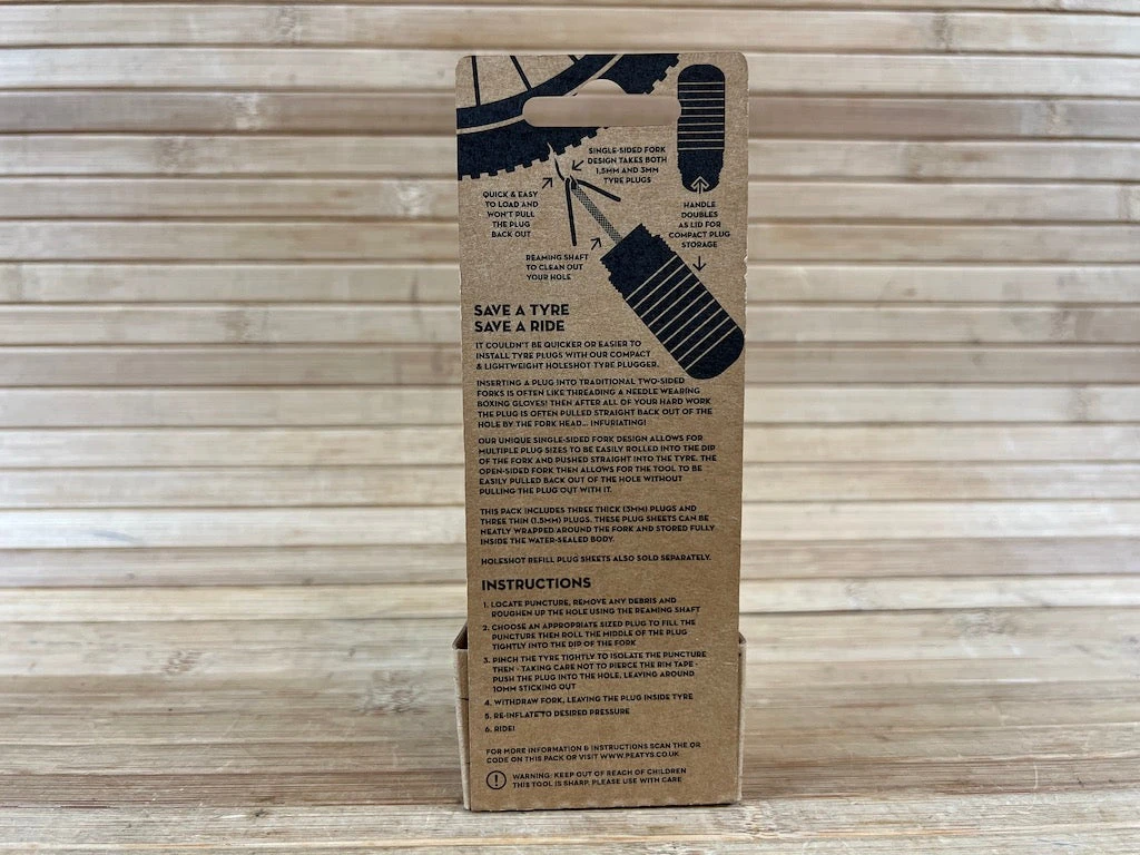 Peaty's Holeshot Tubeless Puncture Plugger Reparatur Kit Matte Violet 4 Peaty's Holeshot Tubeless Puncture Plugger Reparatur Kit Matte Violet – Bild 2