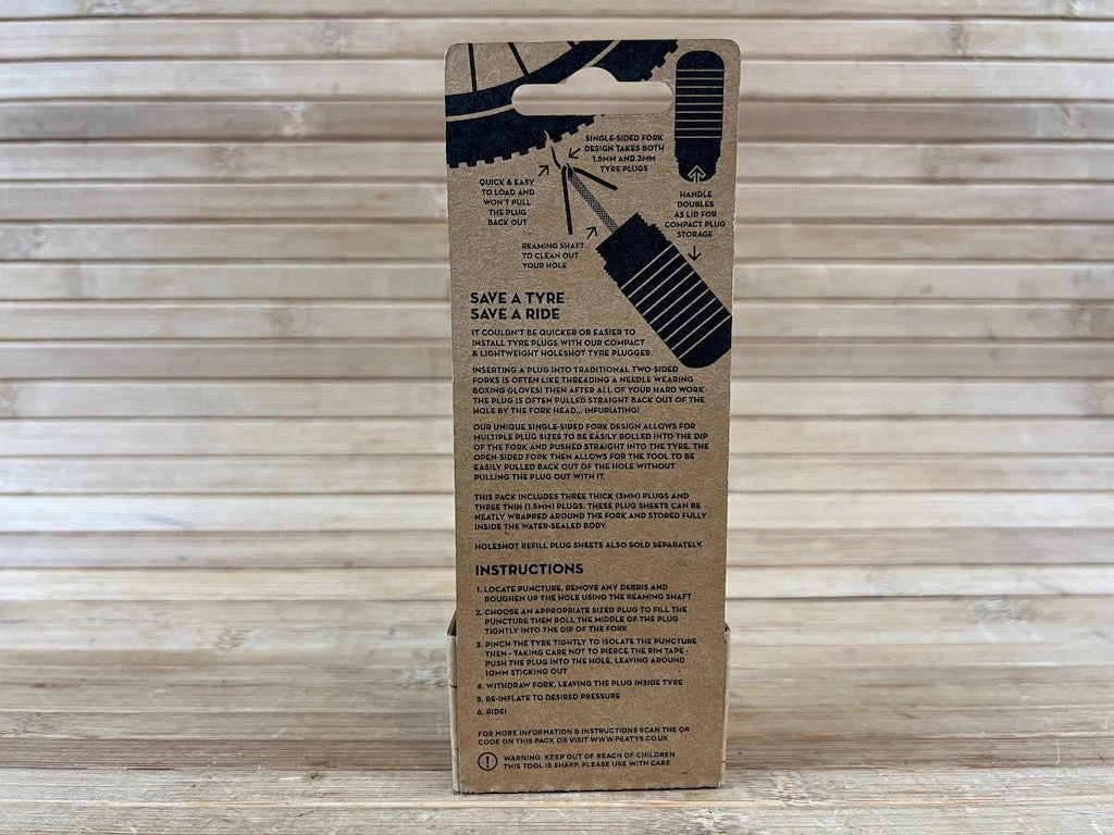 Peaty's Holeshot Tubeless Puncture Plugger Reparatur Kit Matte Bourbon 4 Peaty's Holeshot Tubeless Puncture Plugger Reparatur Kit Matte Bourbon – Bild 2
