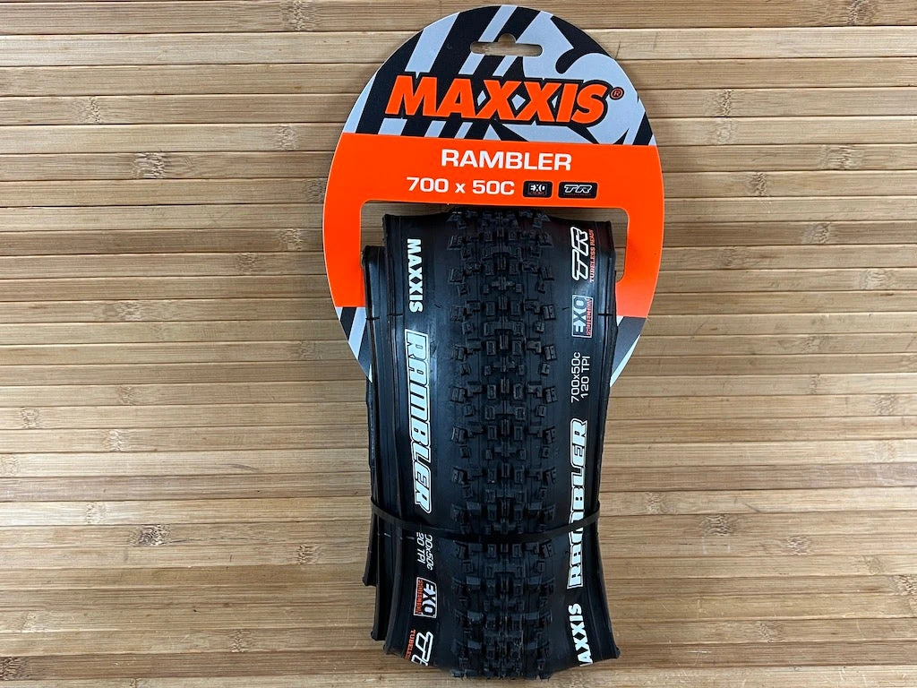 Maxxis Rambler Reifen 700 X 50C EXO TR Gravel 3 Maxxis Rambler Reifen 700 X 50C EXO TR Gravel