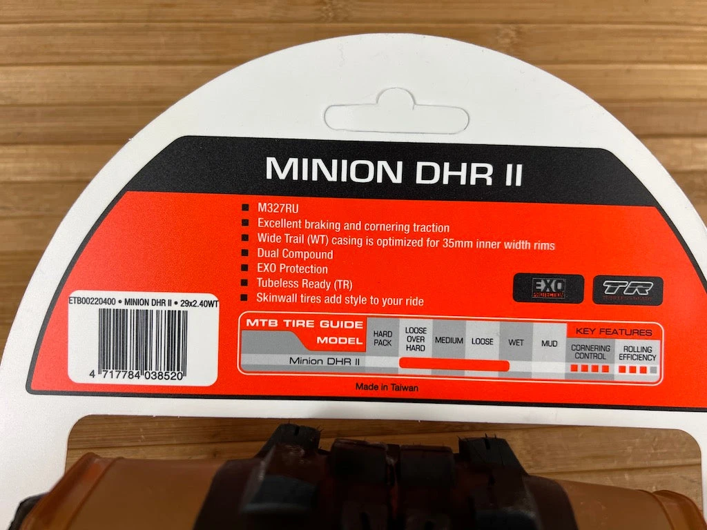 Maxxis Minion DHR II Tanwall Reifen 29 X 2.4 EXO TR 6 Maxxis Minion DHR II Tanwall Reifen 29 X 2.4 EXO TR – Bild 4