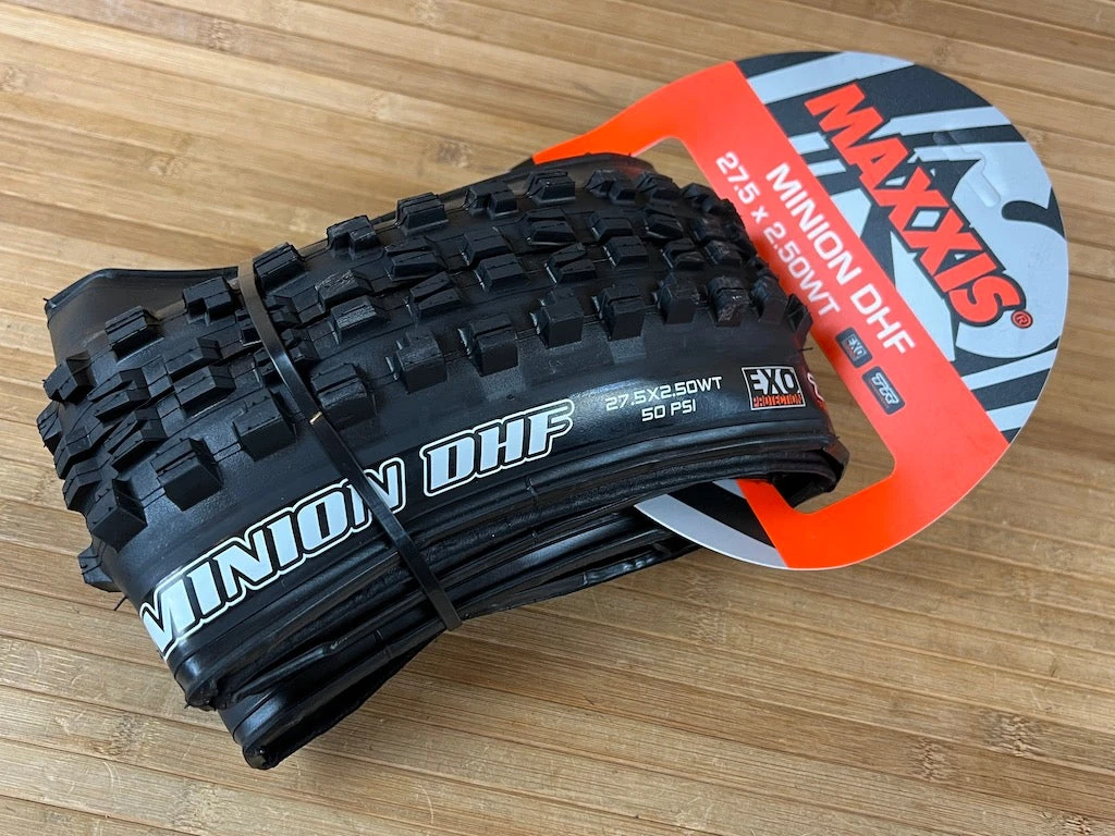 Maxxis Minion DHF Reifen 27.5 X 2.5 EXO TR 4 Maxxis Minion DHF Reifen 27.5 X 2.5 EXO TR – Bild 2