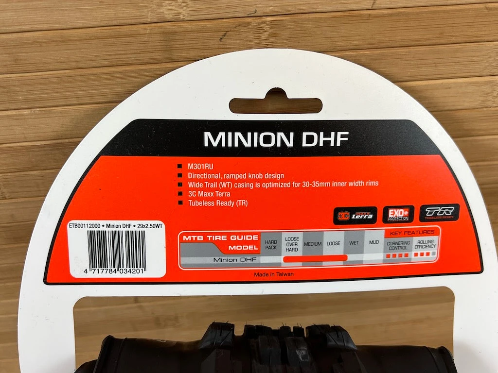 Maxxis Minion DHF Reifen 29 X 2.5 EXO+ TR 3C Maxx Terra 6 Maxxis Minion DHF Reifen 29 X 2.5 EXO+ TR 3C Maxx Terra – Bild 4