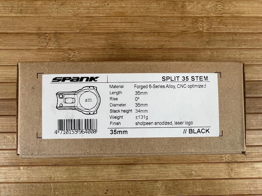 Spank Split Stem / Vorbau Schwarz 35mm / 35mm 11 Spank Split Stem / Vorbau Schwarz 35mm / 35mm – Bild 9