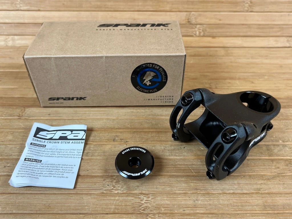 Spank Split Stem / Vorbau Black 31,8mm / 48mm 3 Spank Split Stem / Vorbau Black 31,8mm / 48mm