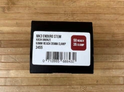 Burgtec MK3 Enduro Stem Vorbau Kash Bronze 50mm / 35mm -Reverse Verkäufe IMG 9082 ee1f2823 b463 41f7 af35 31a9d2674d69