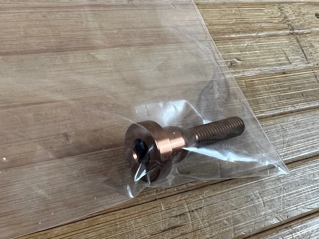 Burgtec Top Cap Bolt / Schraube Kash Bronze 4 Burgtec Top Cap Bolt / Schraube Kash Bronze – Bild 2