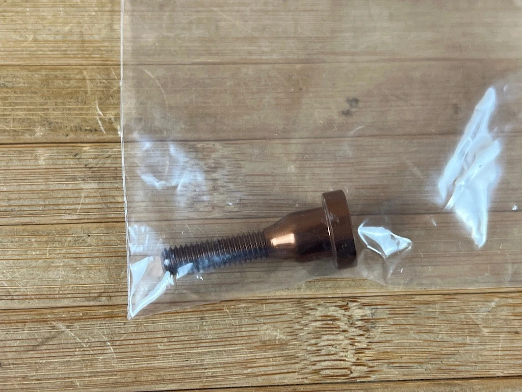 Burgtec Top Cap Bolt / Schraube Kash Bronze 5 Burgtec Top Cap Bolt / Schraube Kash Bronze – Bild 3