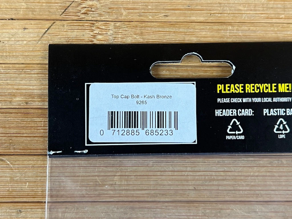 Burgtec Top Cap Bolt / Schraube Kash Bronze 6 Burgtec Top Cap Bolt / Schraube Kash Bronze – Bild 4