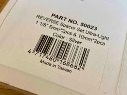 Reverse Set Ultra-Light 1 1/8" Spacer Silber -Reverse Verkäufe IMG 9169