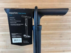 Crankbrothers Sapphire Standpumpe / Pumpe Midnight Edition Black -Reverse Verkäufe IMG 9394