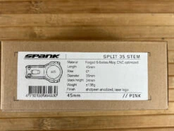 Spank Split Stem / Vorbau Pink 35mm / 45mm -Reverse Verkäufe IMG 9456