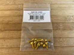Reverse Components 10x Pedal Pins (Alu) US Für Escape Pro+Black ONE Gold