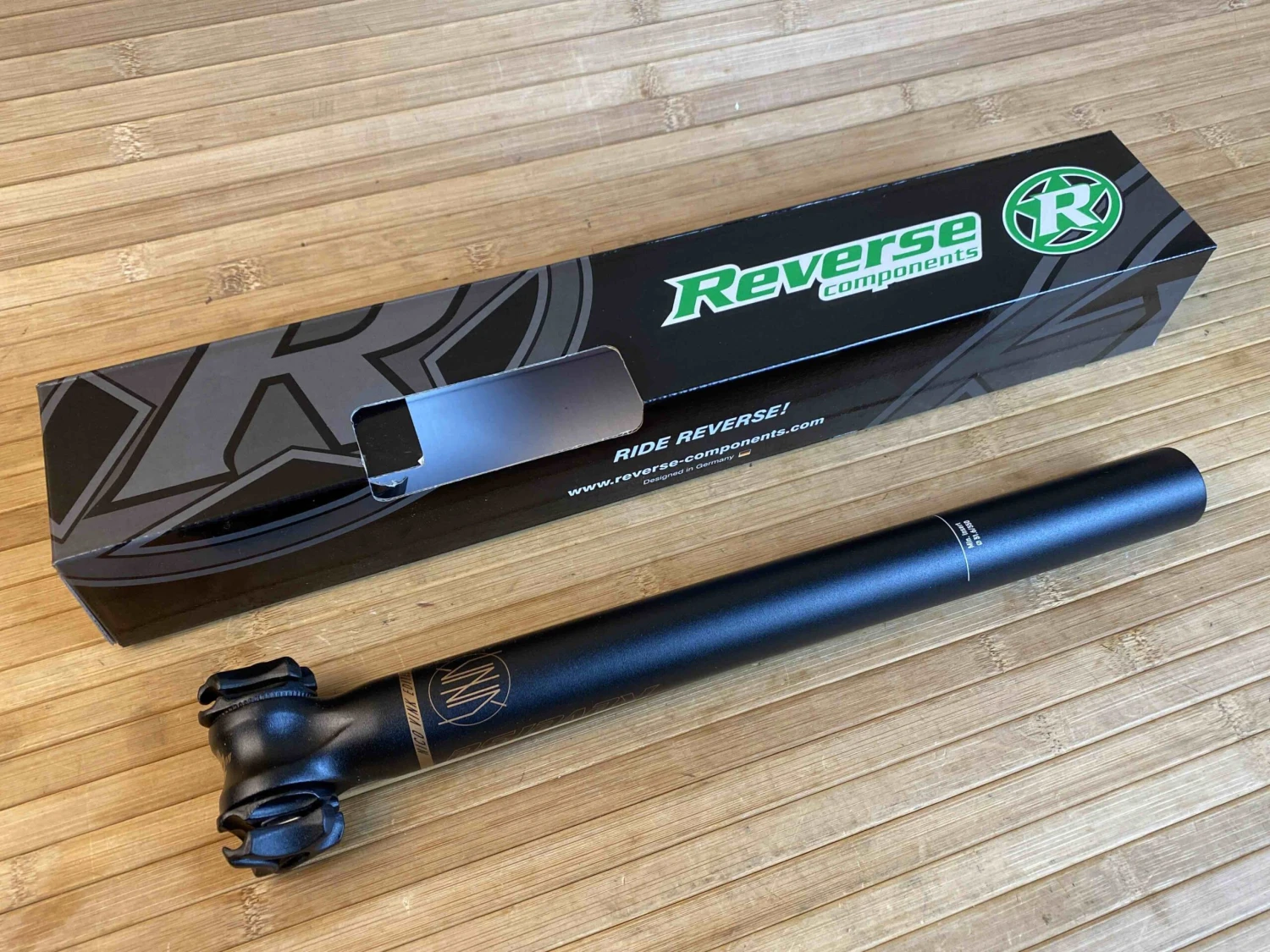 Reverse Nico Vink Ø31,6mm/350mm (Schwarz/Kupfer) Sattelstütze 3 Reverse Nico Vink Ø31,6mm/350mm (Schwarz/Kupfer) Sattelstütze