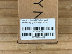 Industry-nine Industry Nine A35 Vorbau Gold 32mm -Reverse Verkäufe IMG 9911 cd8ba6ff 4cab 4cea b202 da655e250ce4