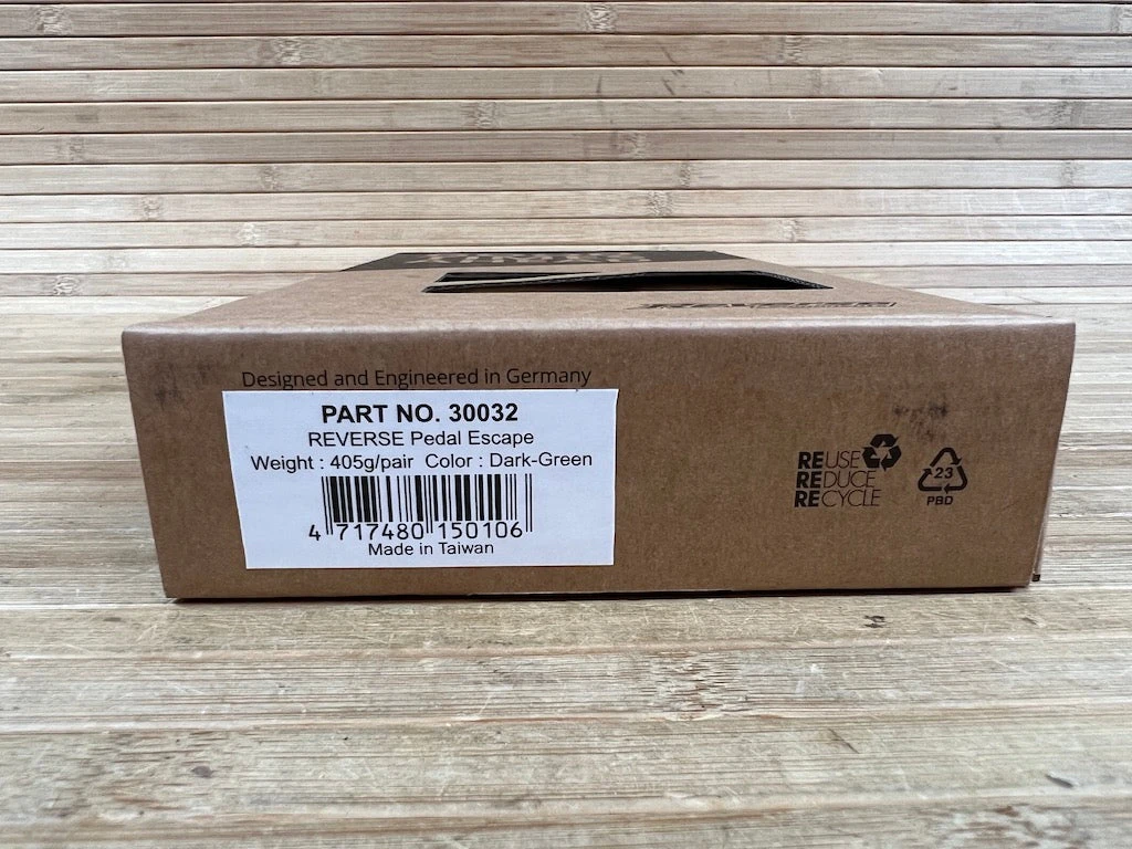 Reverse Components Escape Plattformpedale / Pedale Dunkelgrün 7 Reverse Components Escape Plattformpedale / Pedale Dunkelgrün – Bild 5