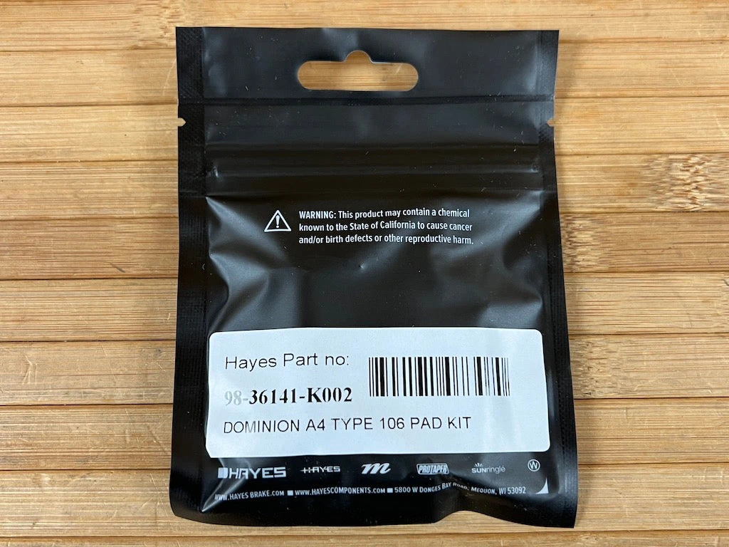 Hayes Dominion A4 Bremsbeläge / Bremsbelag Semi-metallisch 7 Hayes Dominion A4 Bremsbeläge / Bremsbelag Semi-metallisch – Bild 5